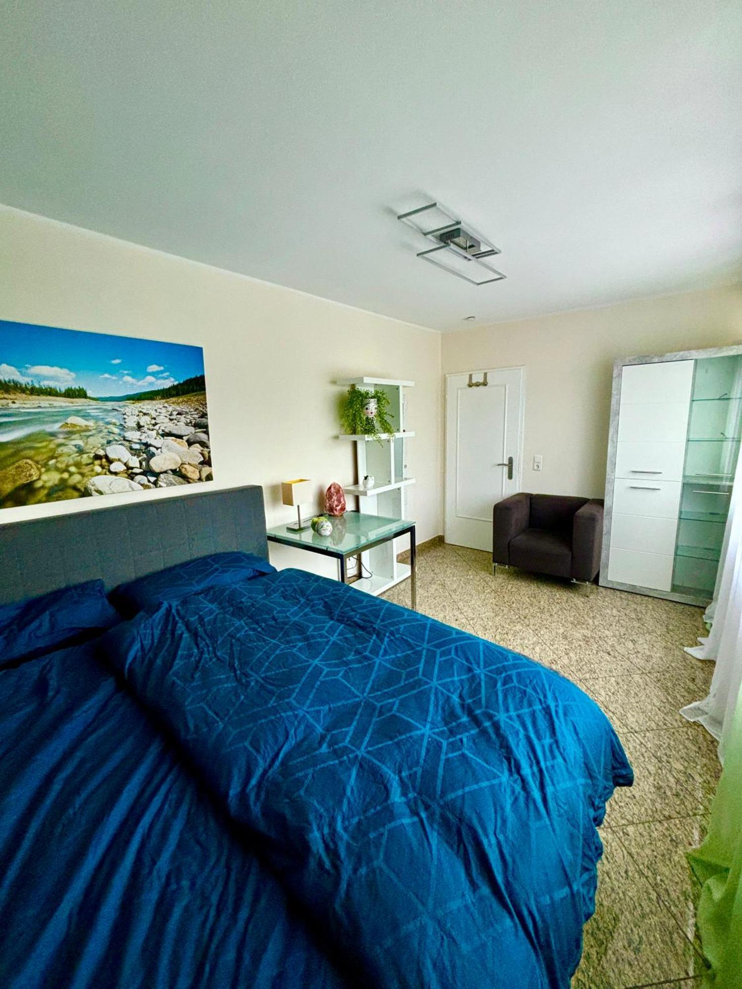 Wolkenzimmer Mit 140 Cm Bett Im Erdgeschoss Seligenstadt Exteriör bild