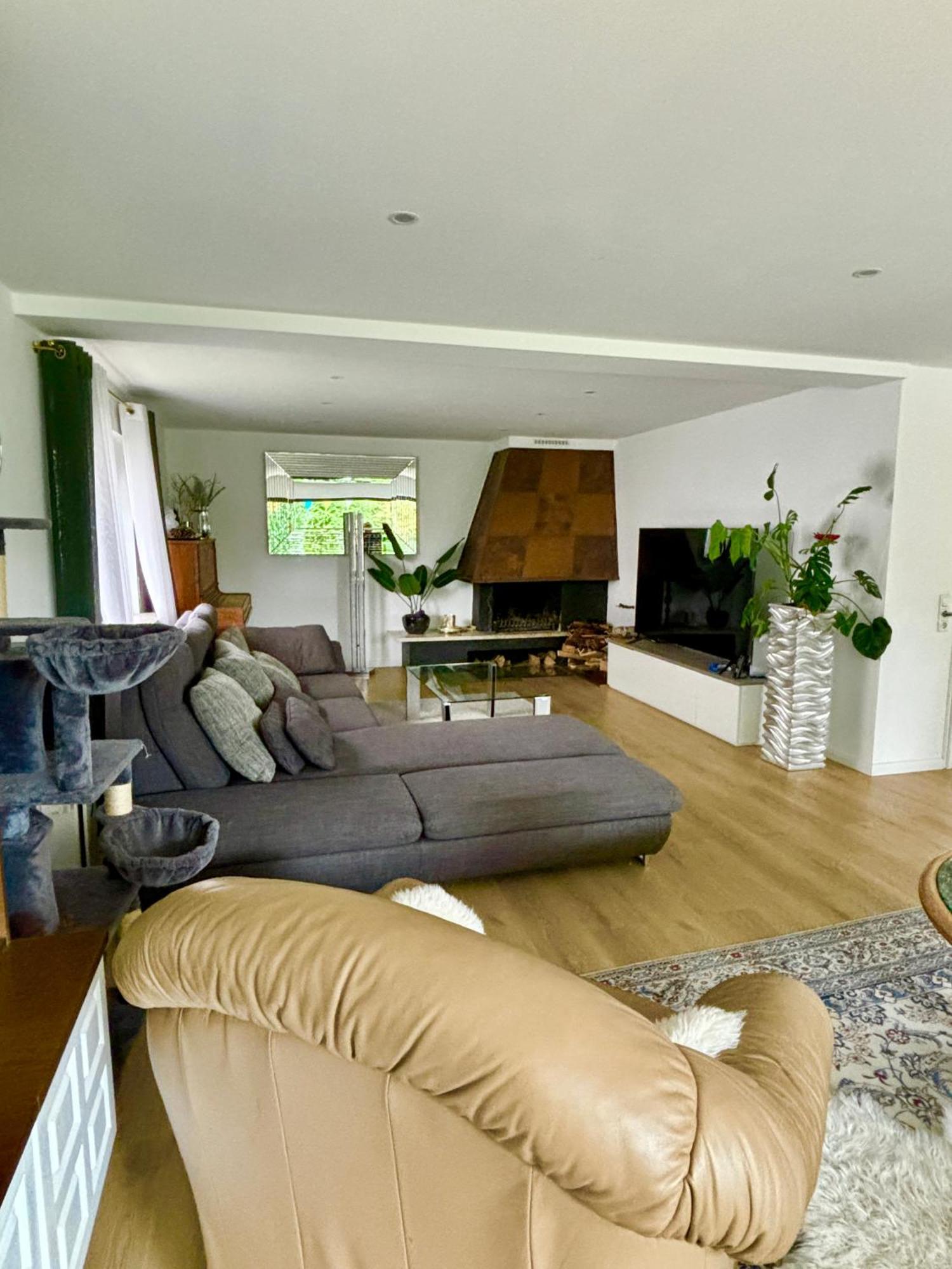 Wolkenzimmer Mit 140 Cm Bett Im Erdgeschoss Seligenstadt Exteriör bild