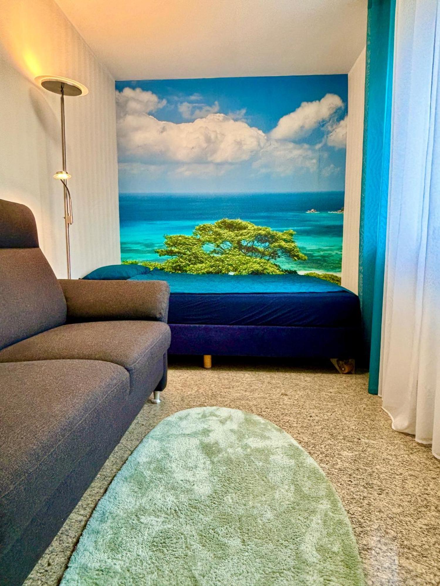 Wolkenzimmer Mit 140 Cm Bett Im Erdgeschoss Seligenstadt Exteriör bild