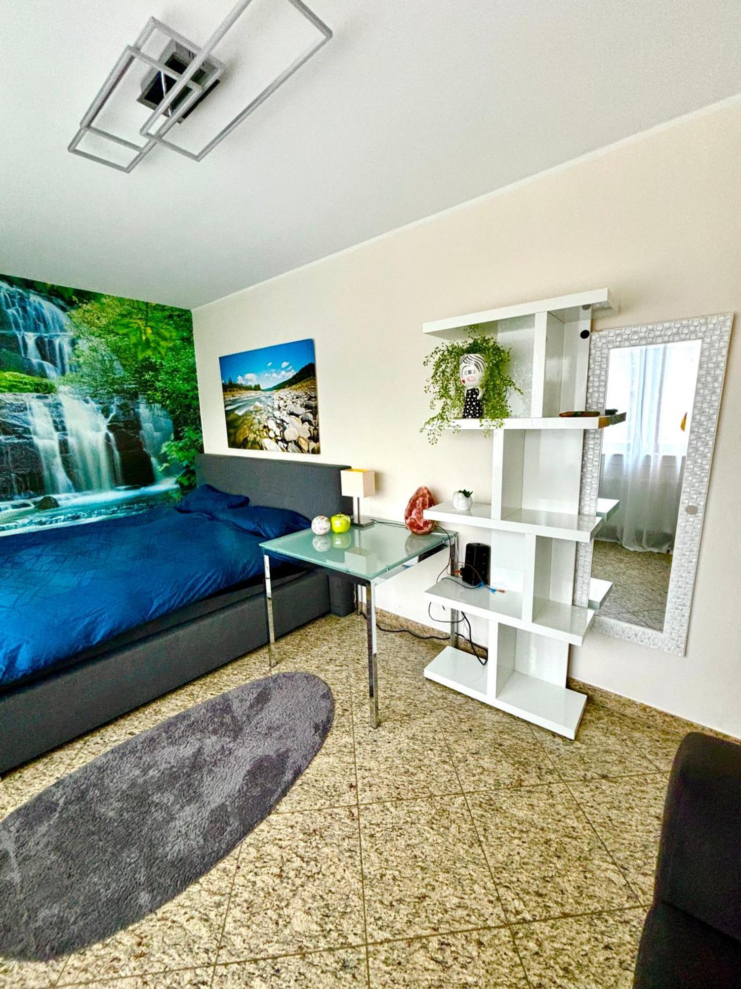 Wolkenzimmer Mit 140 Cm Bett Im Erdgeschoss Seligenstadt Exteriör bild