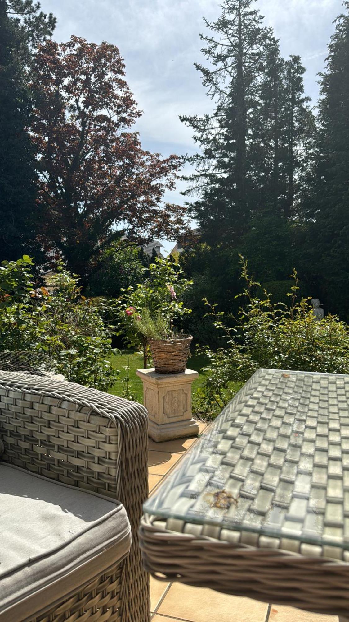 Wolkenzimmer Mit 140 Cm Bett Im Erdgeschoss Seligenstadt Exteriör bild